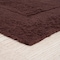 Hastings Home Set of 2 100-percent Cotton Bathmat Reversible, Soft, Absorbent Bathroom Rugs, Chocolate 544969CLF - alternate 2
